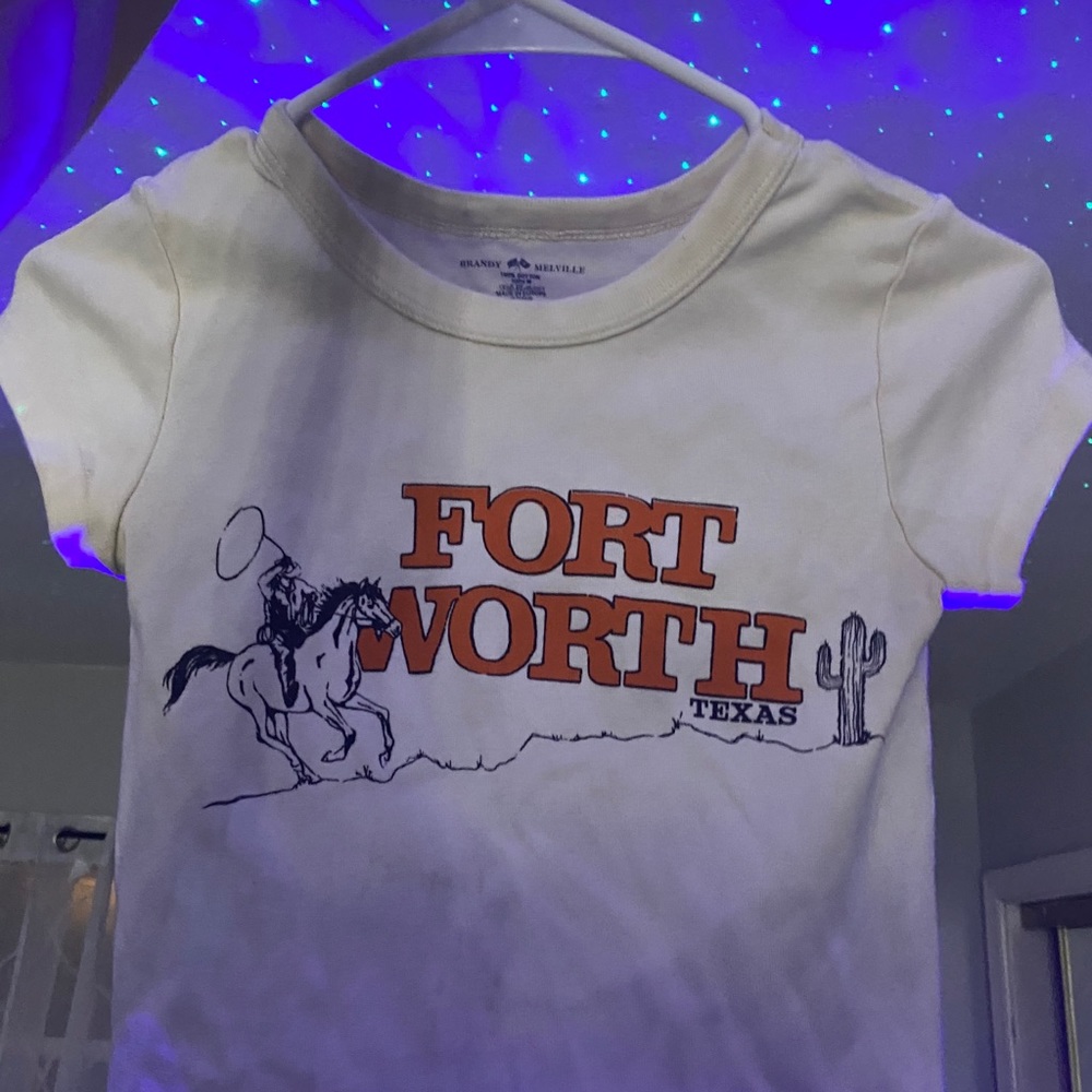 brandy melville fort worth crop top